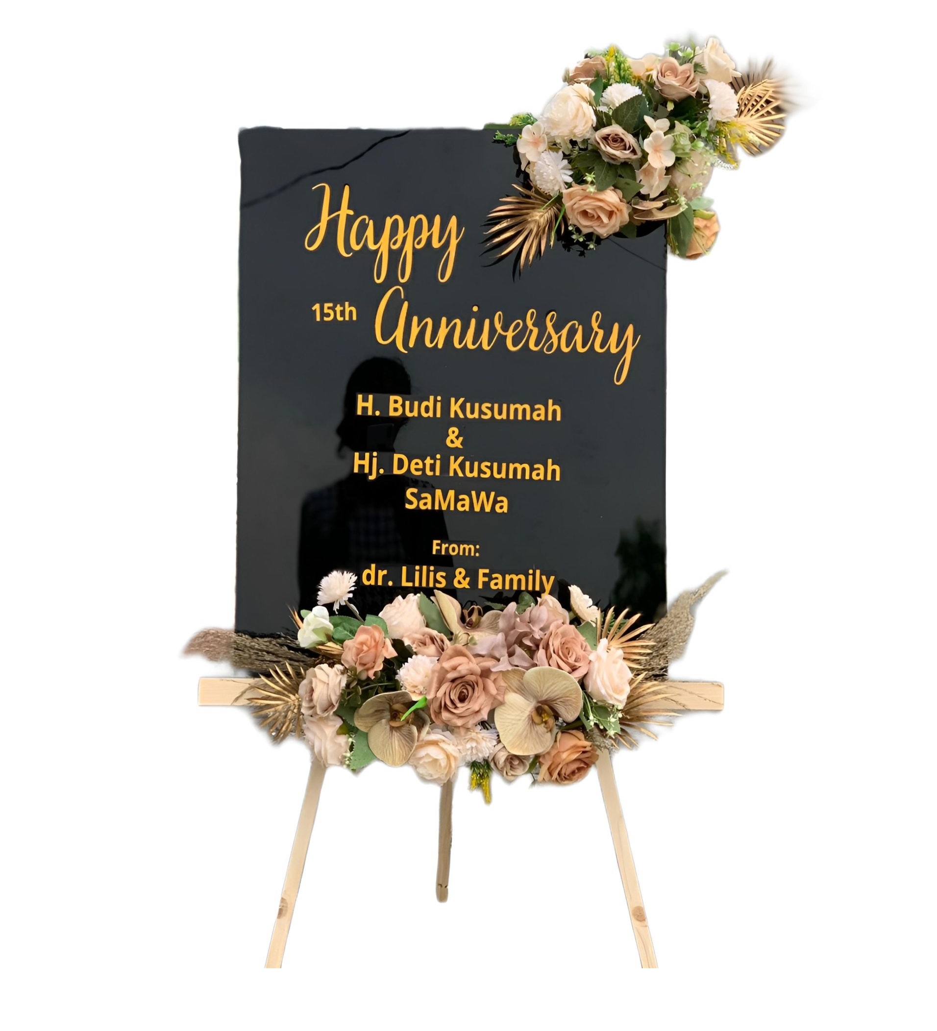 Papan Bunga Akrilik Pamanukan