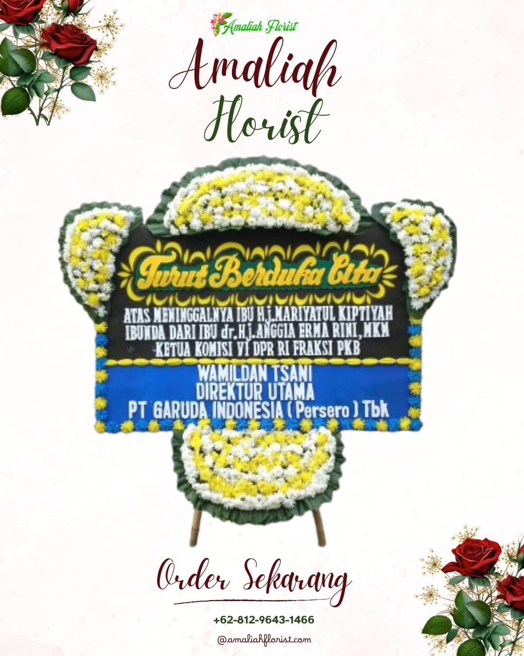 Papan Bunga Duka Pamanukan